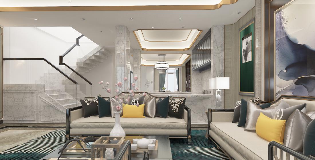 世墨易雲中式设计 | 安徽亳州蒙城县优雅奢华空间-57