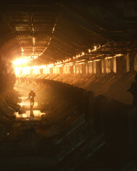 Sci-fi tunnel concept