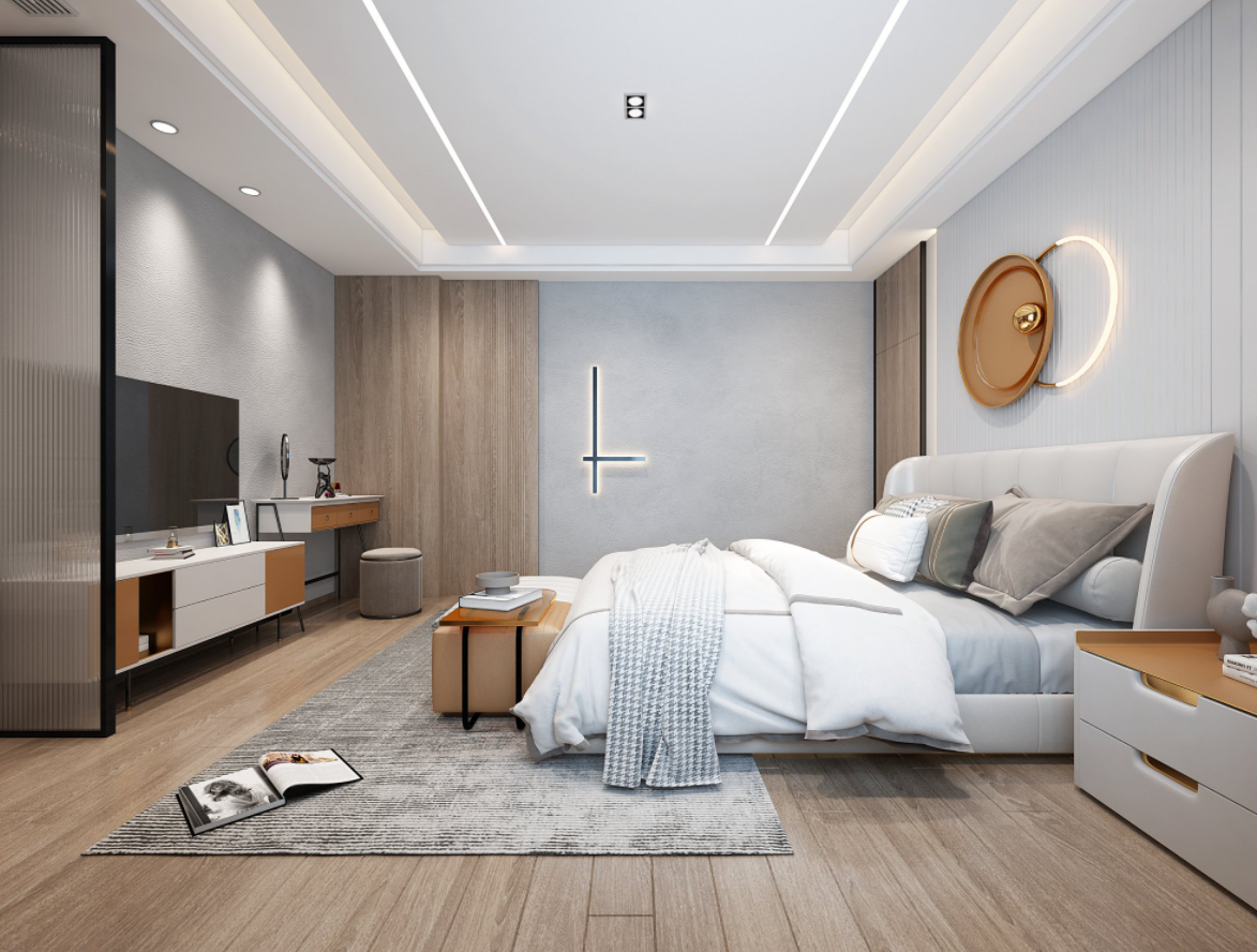 现代轻奢平层设计-8