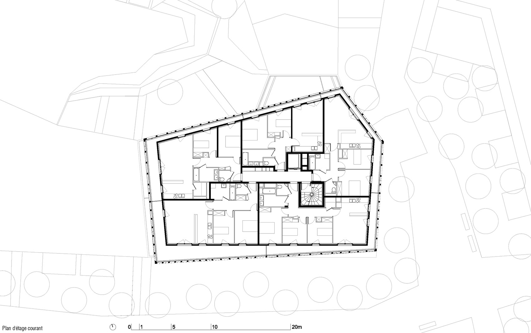 B5 社区丨法国巴黎丨Antonini Darmon Office-41