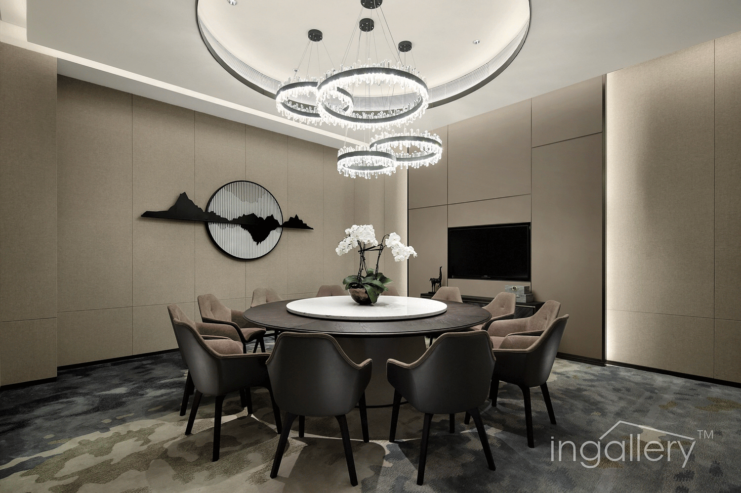 【ingallery案例分享】郑州滨河海棠华庭会所-56