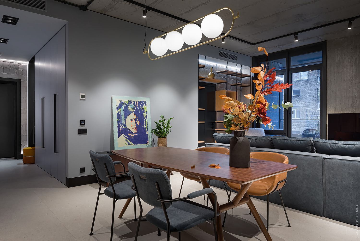 乌克兰基辅浪漫小户型公寓设计丨梦幻设计,安德烈·阿夫迪恩科-11