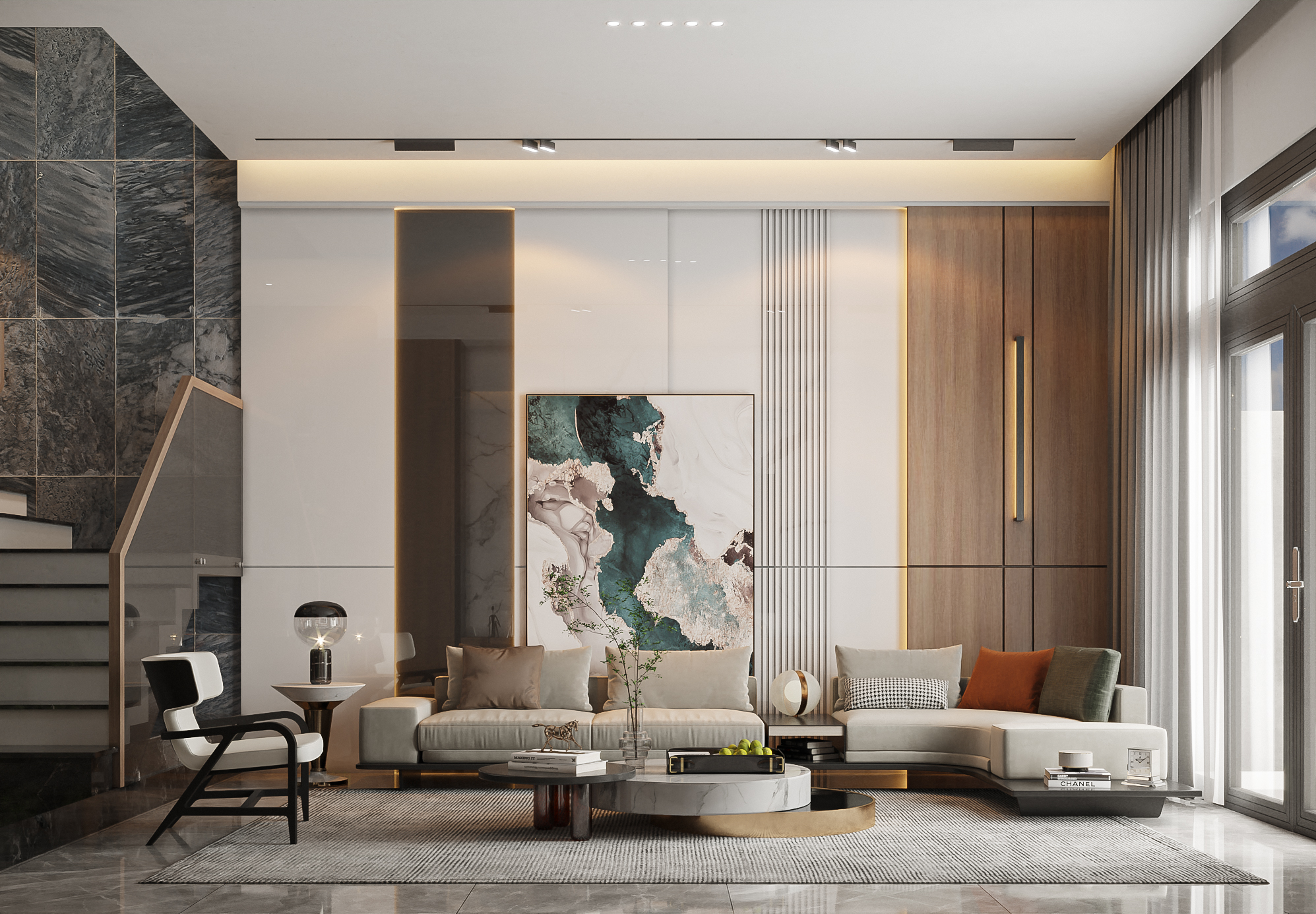 Nội Thất Nhà Phố (T house)-1