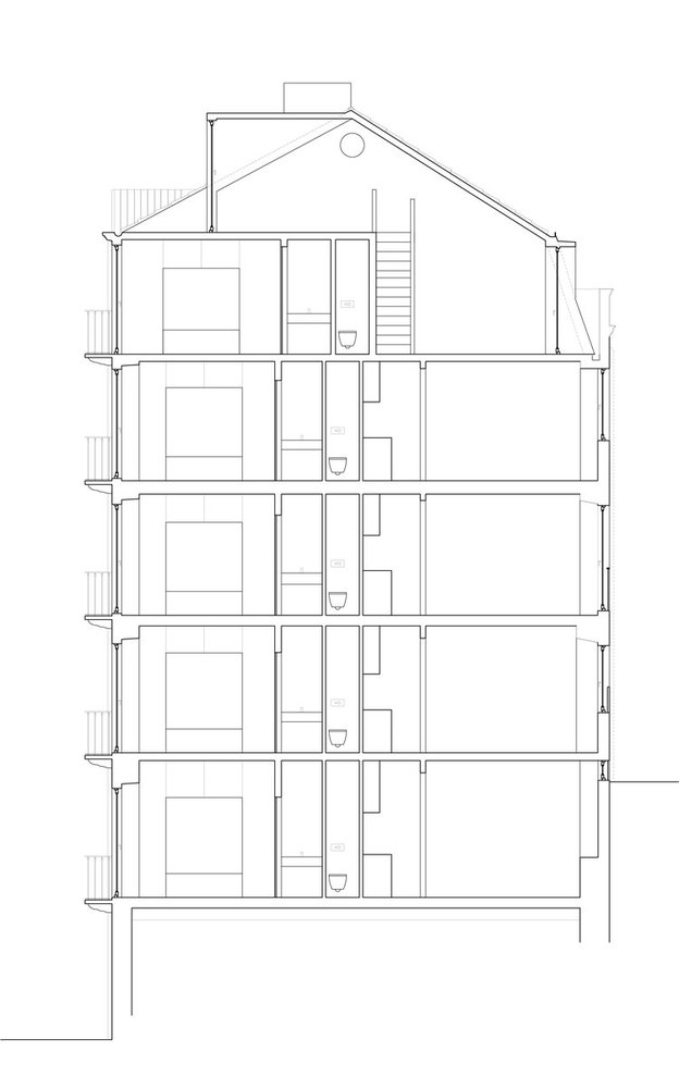 里斯本绿意盎然的老建筑改造丨葡萄牙里斯本丨BICA Arquitectos-40