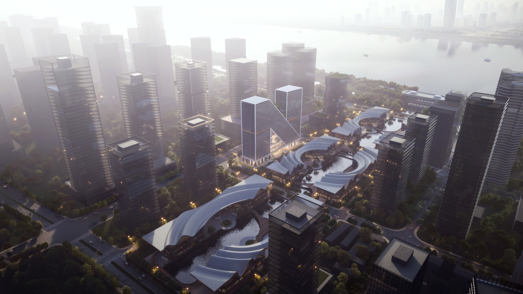 The Big N · 东南网架全球创新中心丨中国杭州丨零壹城市建筑事务所,浙江大学建筑设计研究院-48