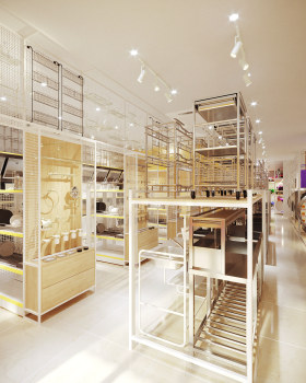 Mini supermarket design