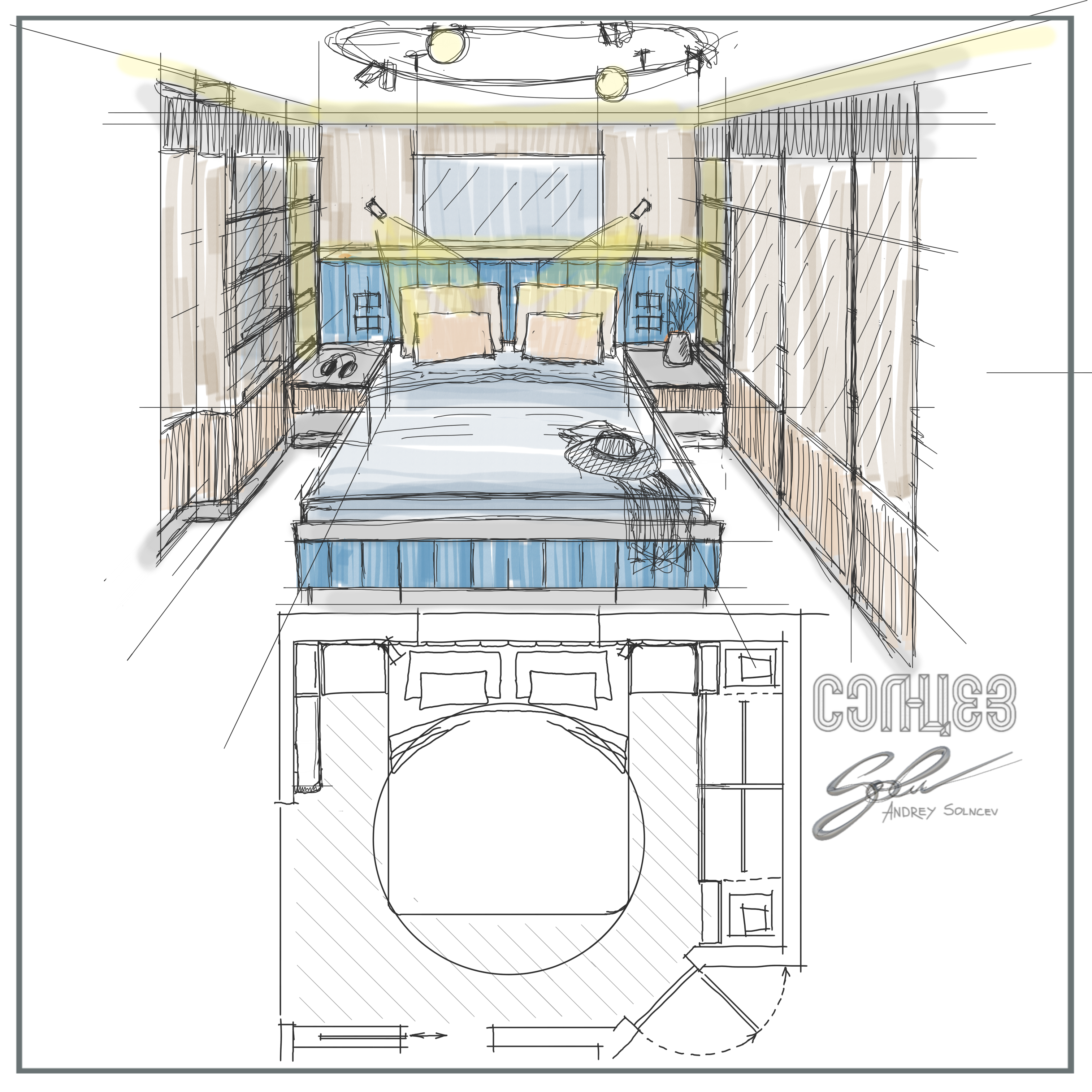 Yacht interior 25m-22