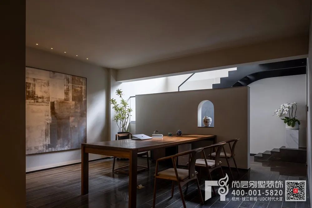 自然诗意·润物无声 · 现代别墅设计丨杭州尚层装饰-33