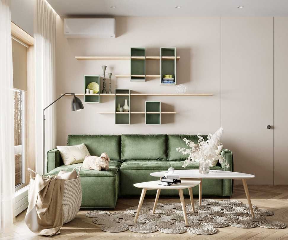 “Лайм”3室公寓生态风格设计项目丨乌克兰基辅丨Suit House（乌克兰）-33
