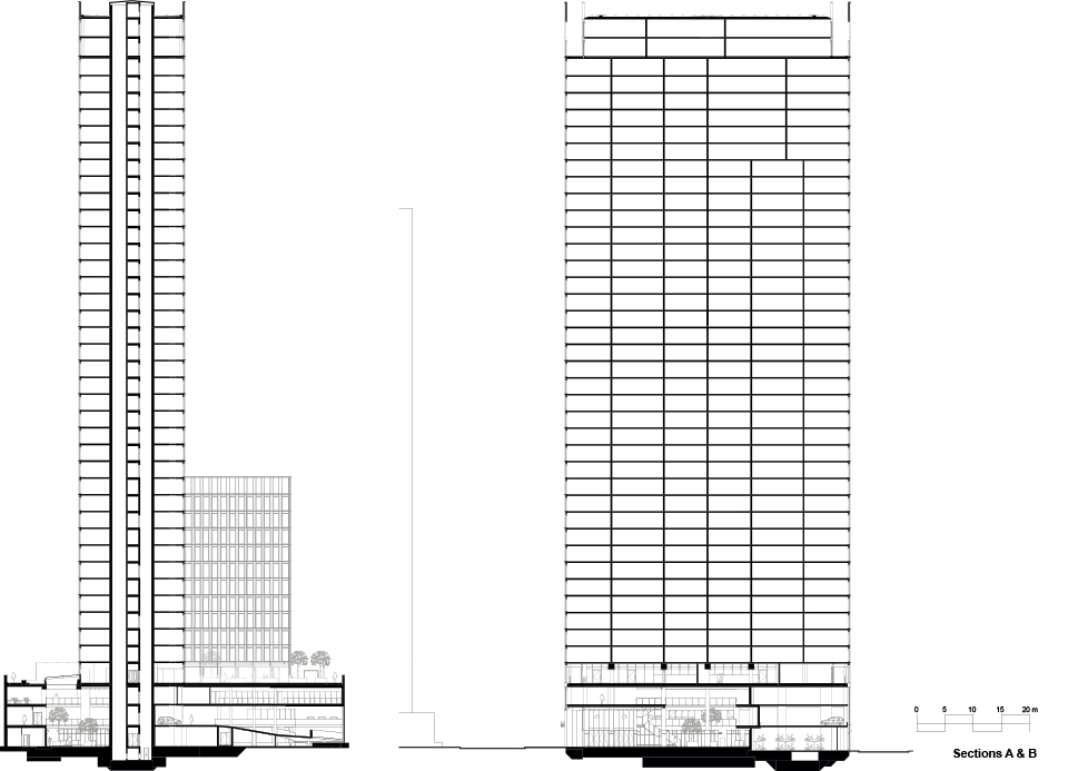 英国伯明翰摩天大楼丨Glenn Howells Architects事务所-69