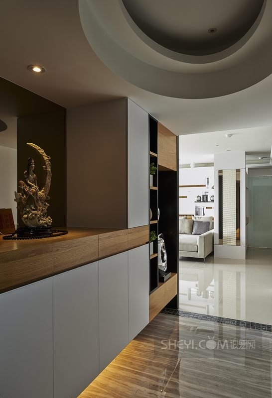 邑品空间设计——日光河景● 轻禅味现代宅-13