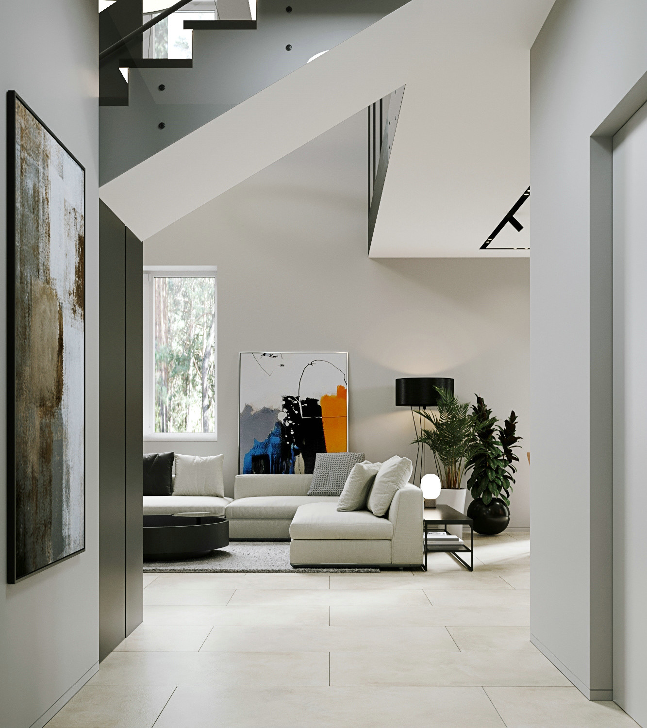 现代极简别墅,低调浪漫的生活诠释-8