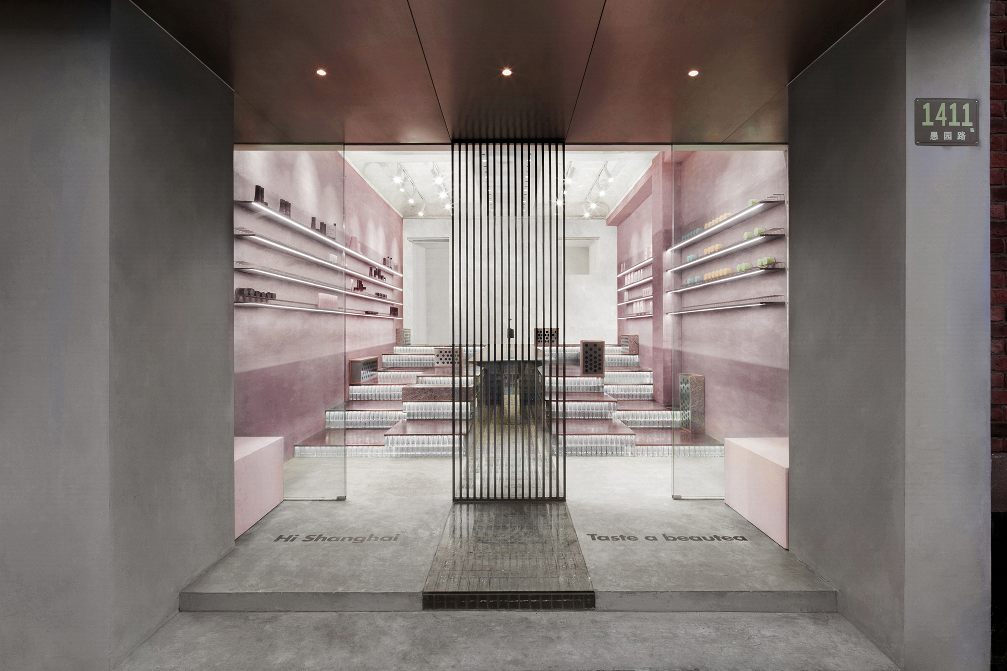 Cosmetea 商店漂浮在山上的“茶馆”丨中国上海丨Nax Architects-18