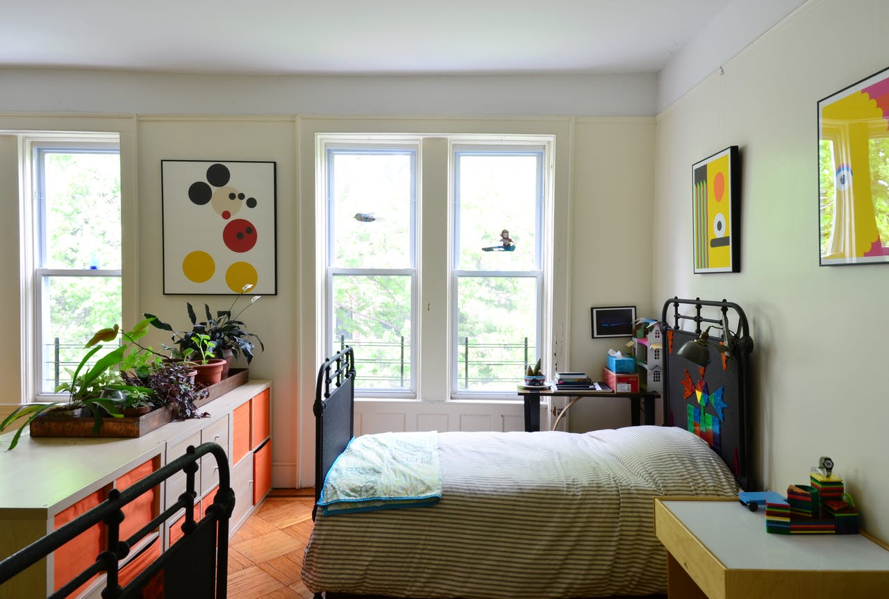 布鲁克林某友好家庭公寓简约风室内设计丨美国纽约丨Andre Mack-63