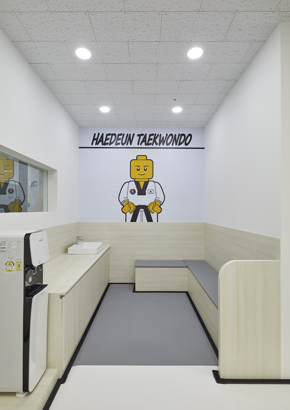 极简风 47 平跆拳道馆，设计亮点一语中的-17