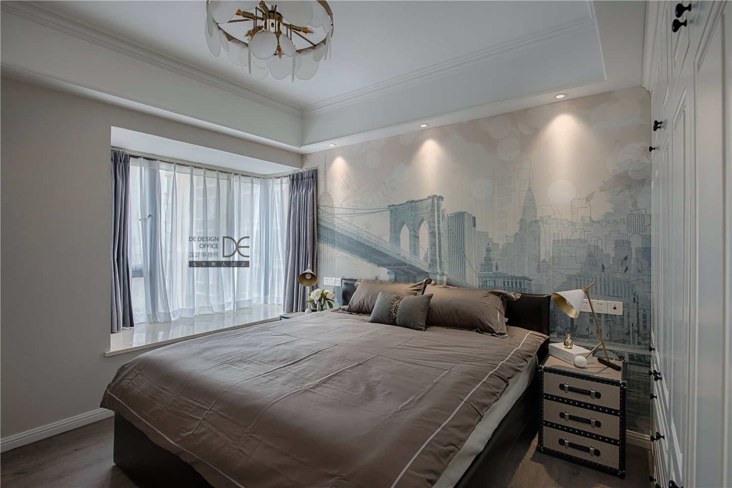 江与城千山万树·美式风格家居设计案例-46