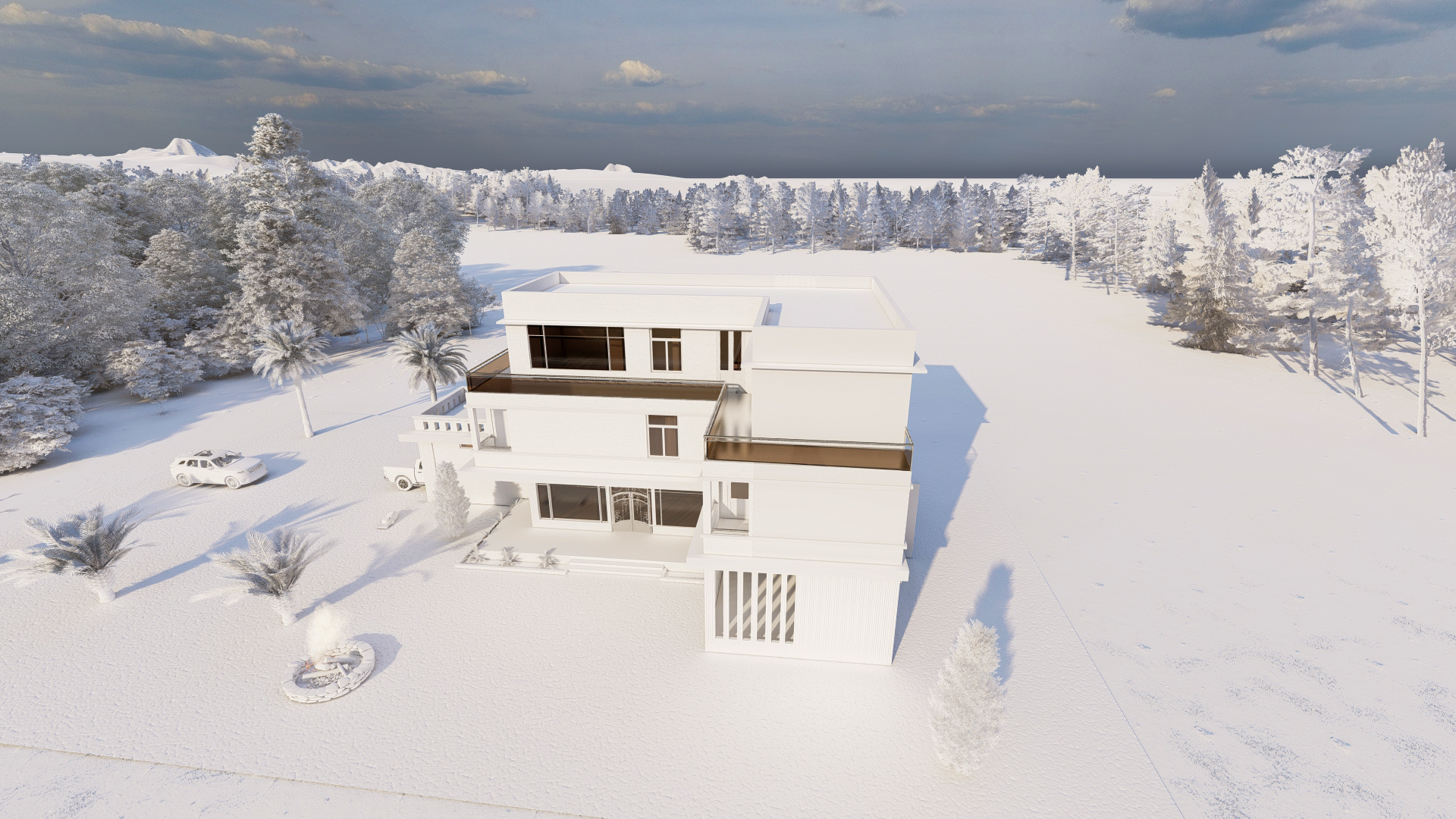 Revit Design Villa-6