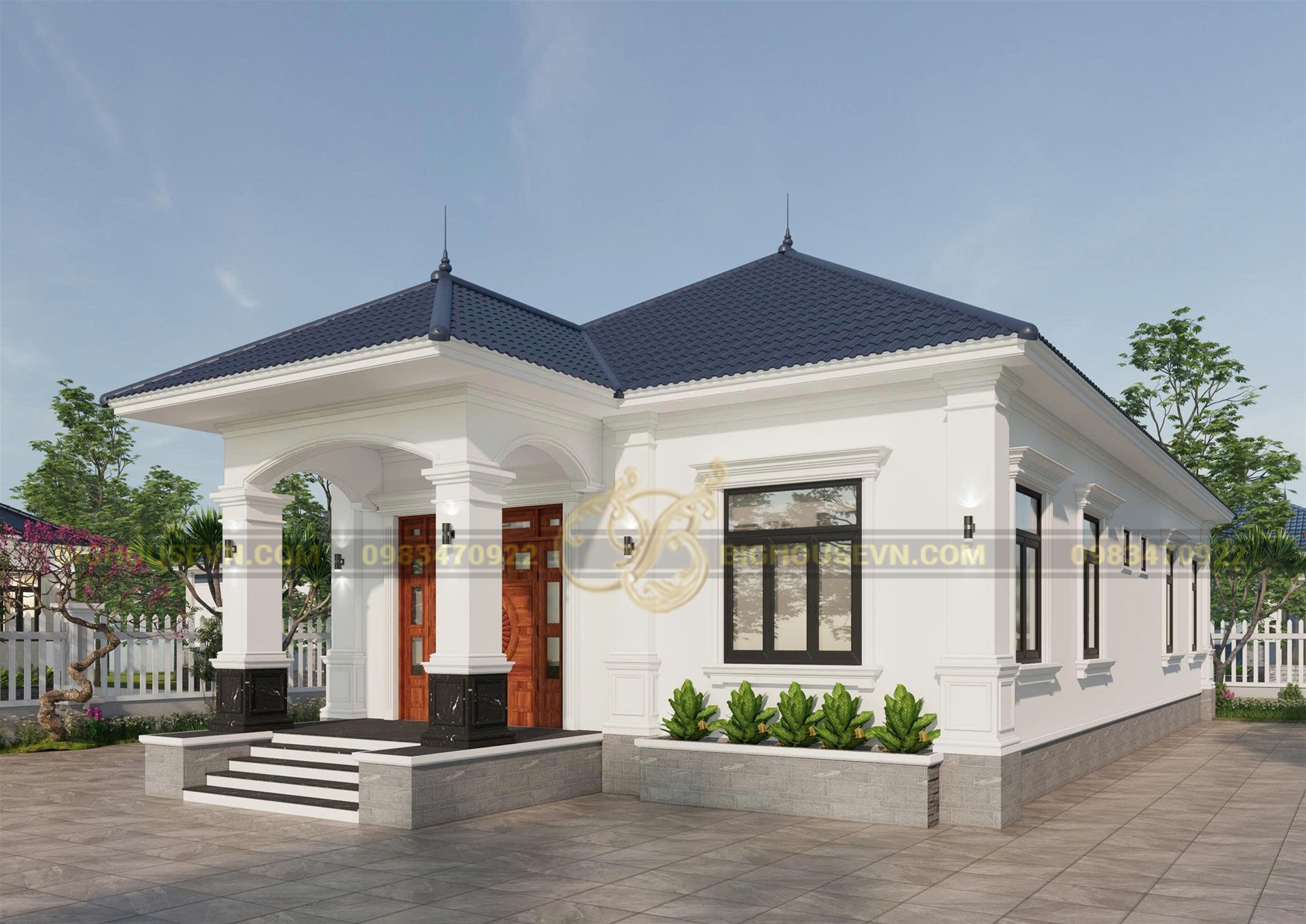 设计4层单坡顶10X17m住宅丨KTS Nguyễn Trọng Trí-10