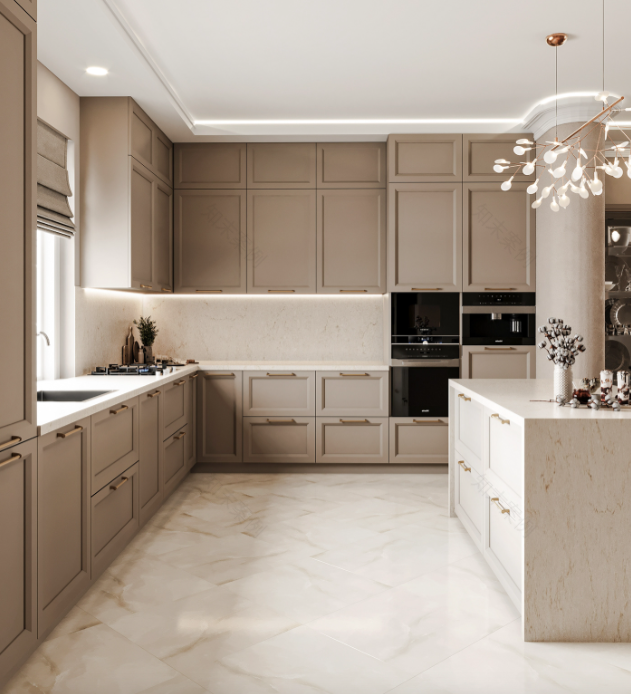 Odessa客厅及厨房区域设计项目-12