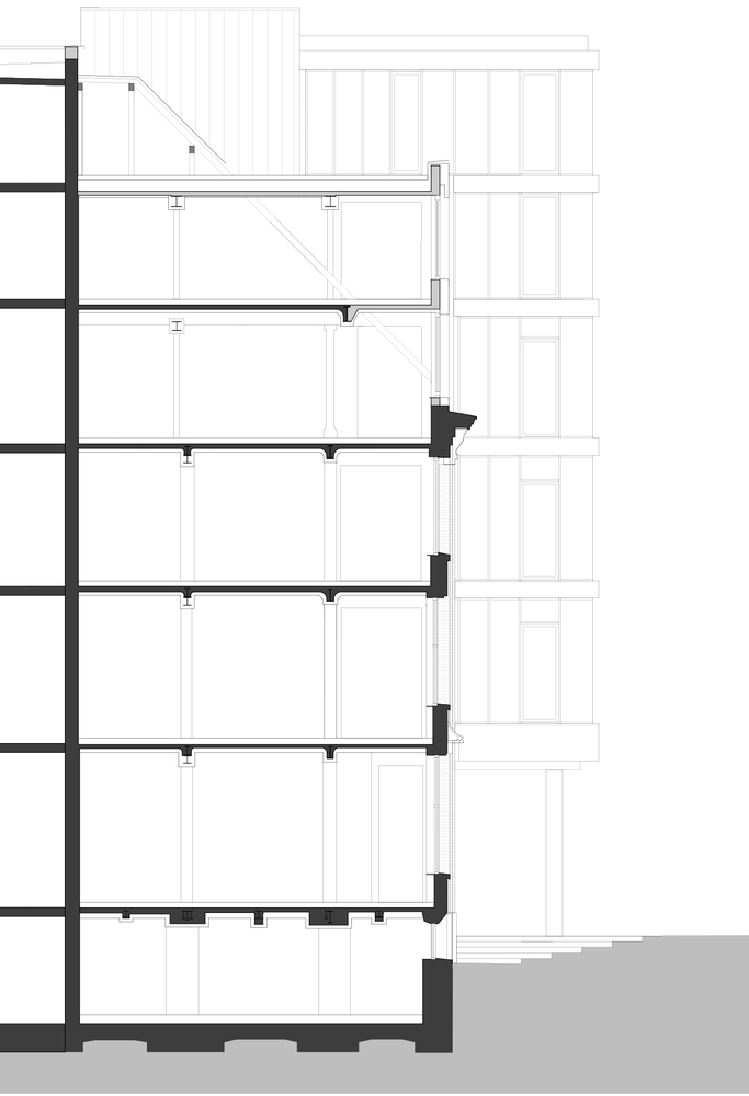 汉堡历史建筑翻新与扩建,旧砖新玻璃共融共生-34