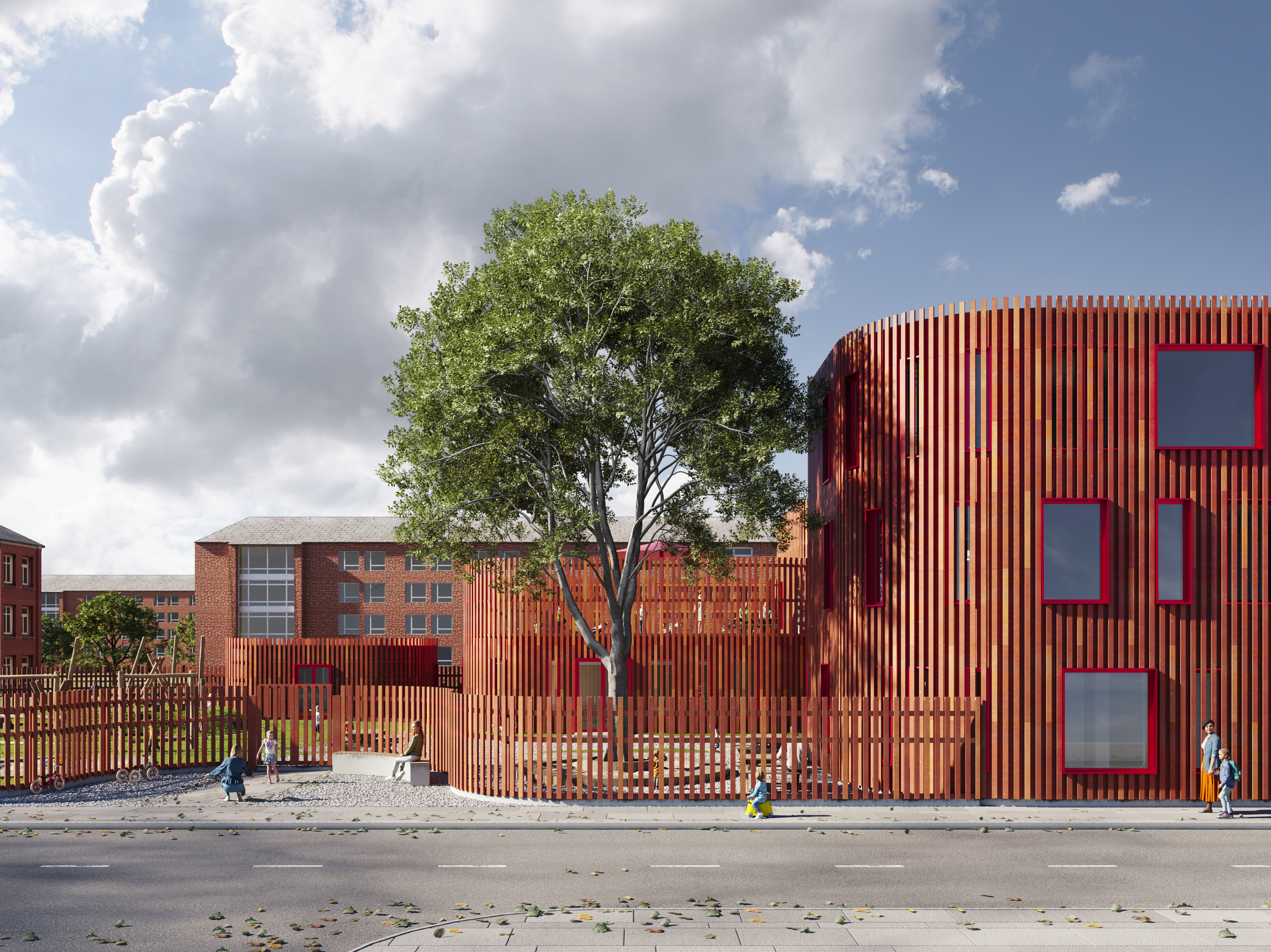 哥本哈根幼儿园·儿童花园村丨丹麦哥本哈根丨COBE Architects-3