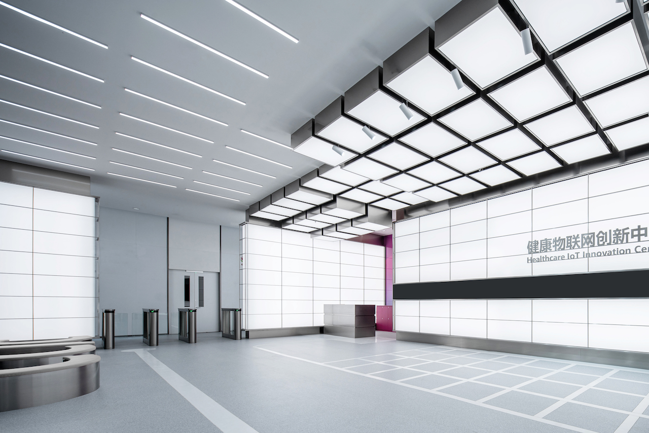 中国健康物联网创新中心大堂设计-12