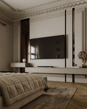 新古典主义主卧丨埃及开罗丨M Abousamra Designs (Draft)