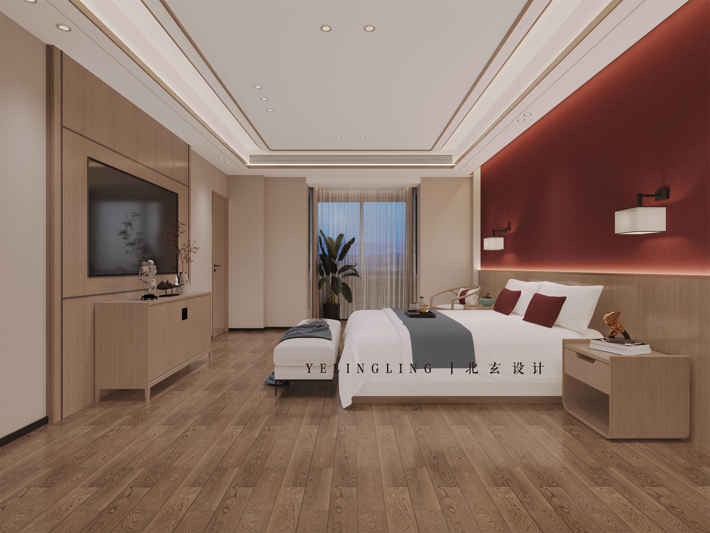 办公室设计案例丨一站式酒店-17