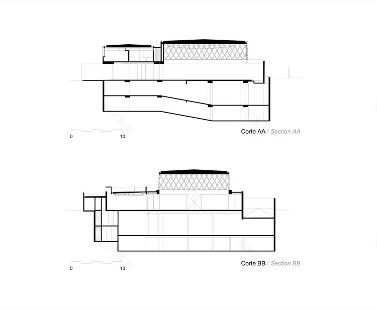 智利 NBI 社区犹太教堂与社区中心·现代宗教建筑的融合-28