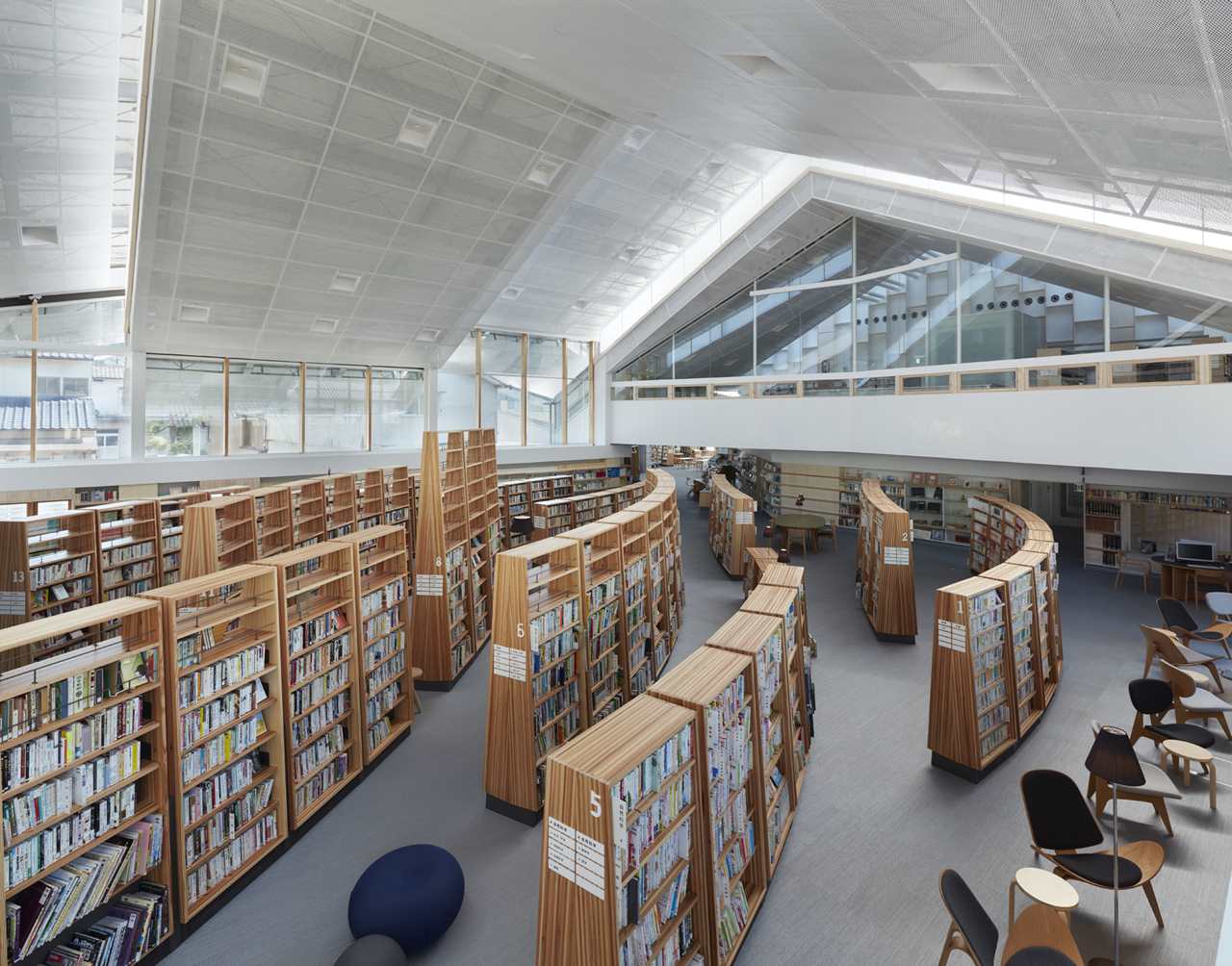 Taketa city library（高田市立图书馆）丨日本大分丨TAKAO SHIOTSUKA ATELIER-15