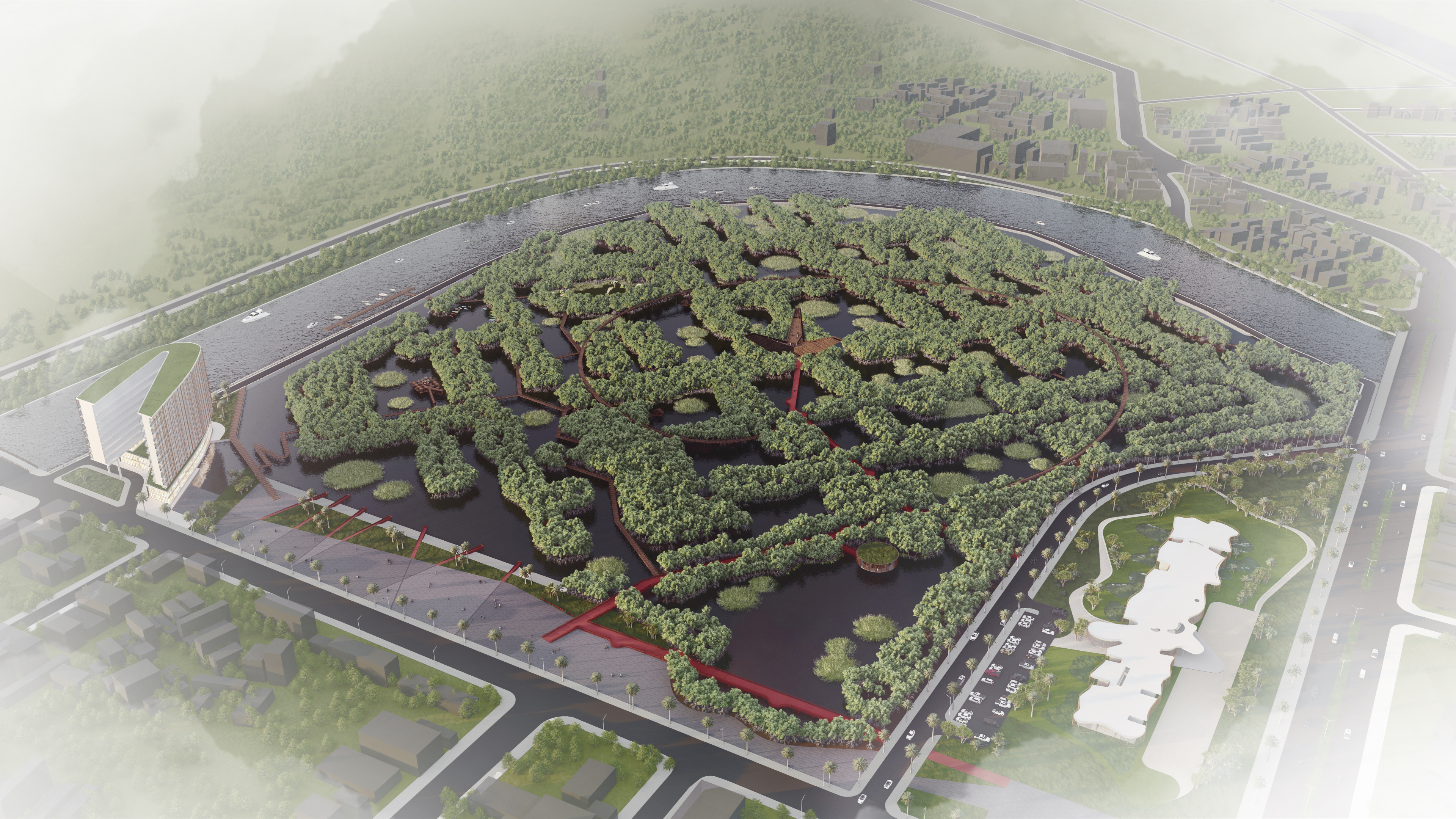 富海红树林生态公园丨越南丨INFINITIVE ARCHITECTURE-15