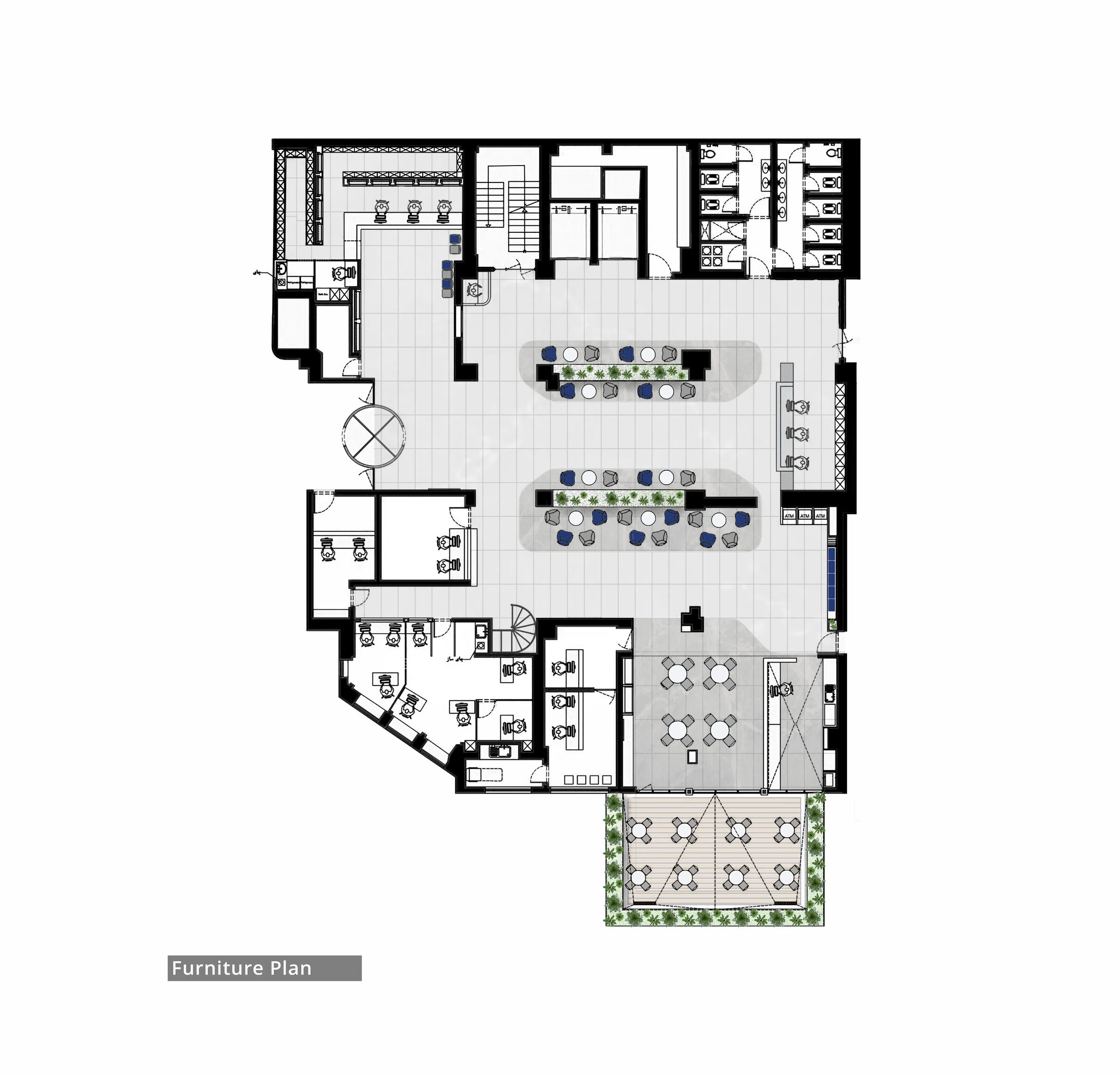 Kasra 医院主大厅改造丨伊朗德黑兰丨ARCHMED 咨询工程师事务所-17