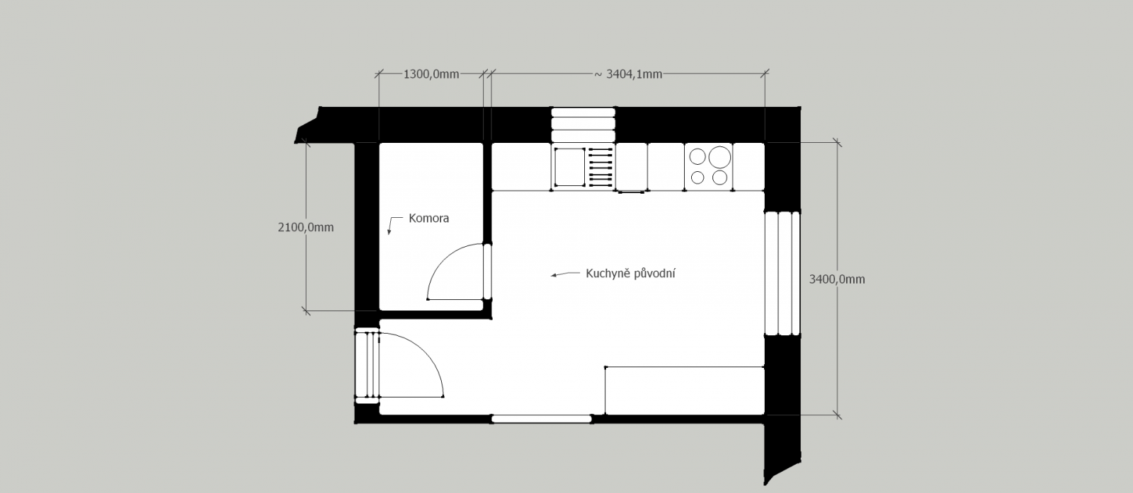 普罗旺斯风格小厨房设计丨Veronika Kostová（维罗妮卡·科斯托娃）-7