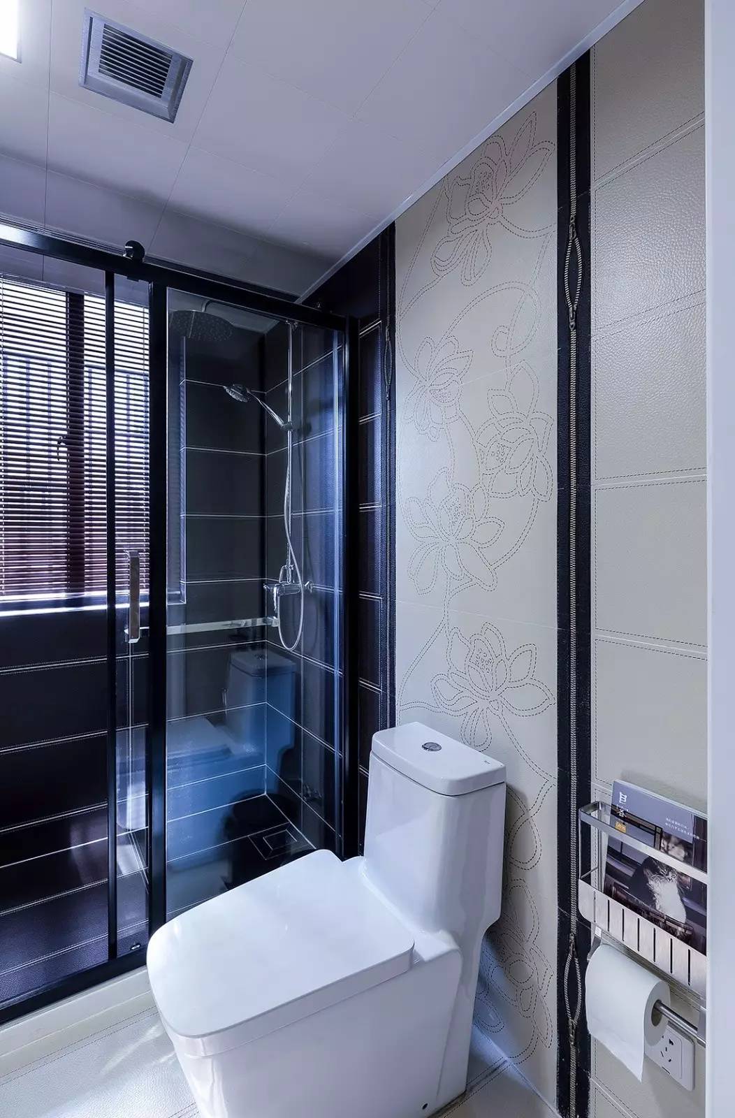 120㎡简约三房，矮墙沙发，半开放的书房真漂亮！-42