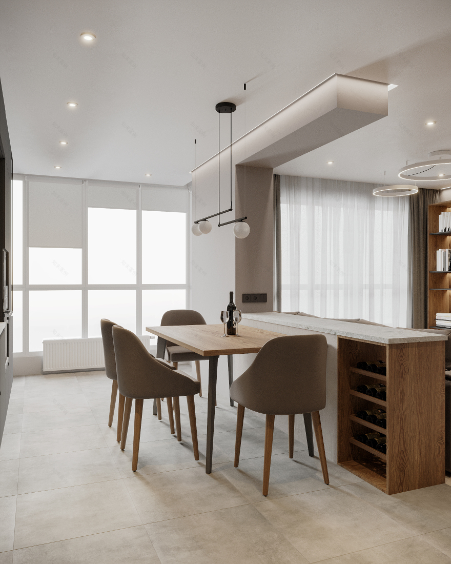 MBA3,APARTAMENT 室内设计丨乌克兰丨VYMIR DESIGN STUDIO-12