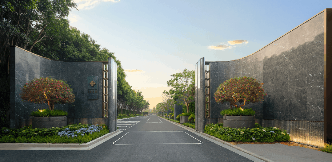 在地文化的显性表达:绿城广州馥香园-150