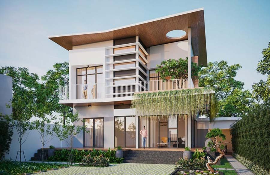 NEOHouse二层临街美观住宅设计-22