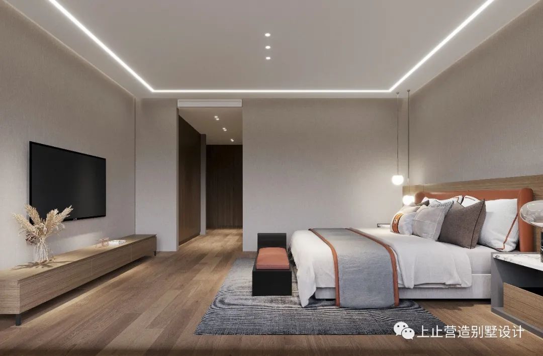 御翠园现代简约别墅设计丨中国长春丨上止营造别墅设计-29