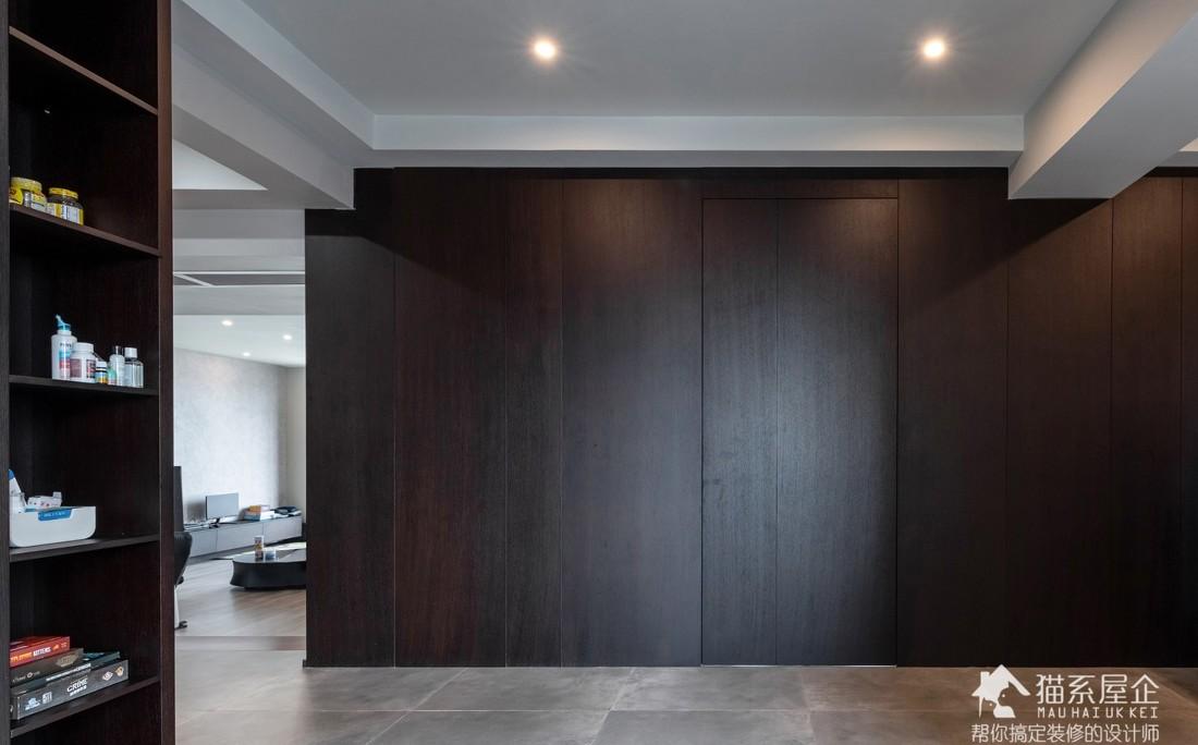 80 后海归 217㎡工业风家设计，全屋无主灯，餐厨一体，阳光房变榻榻米-33