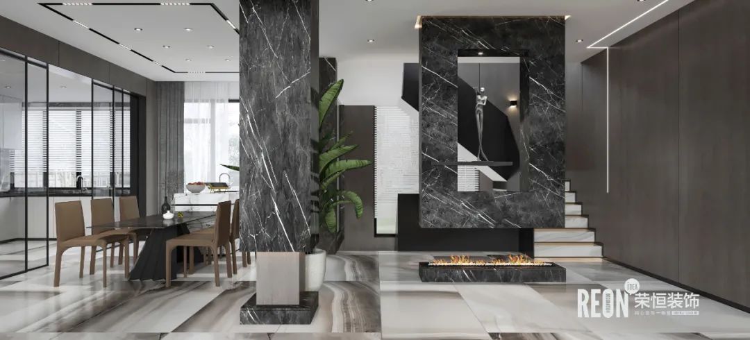 现代简约风家居设计,三壹设王均打造 468㎡岁月传奇-29
