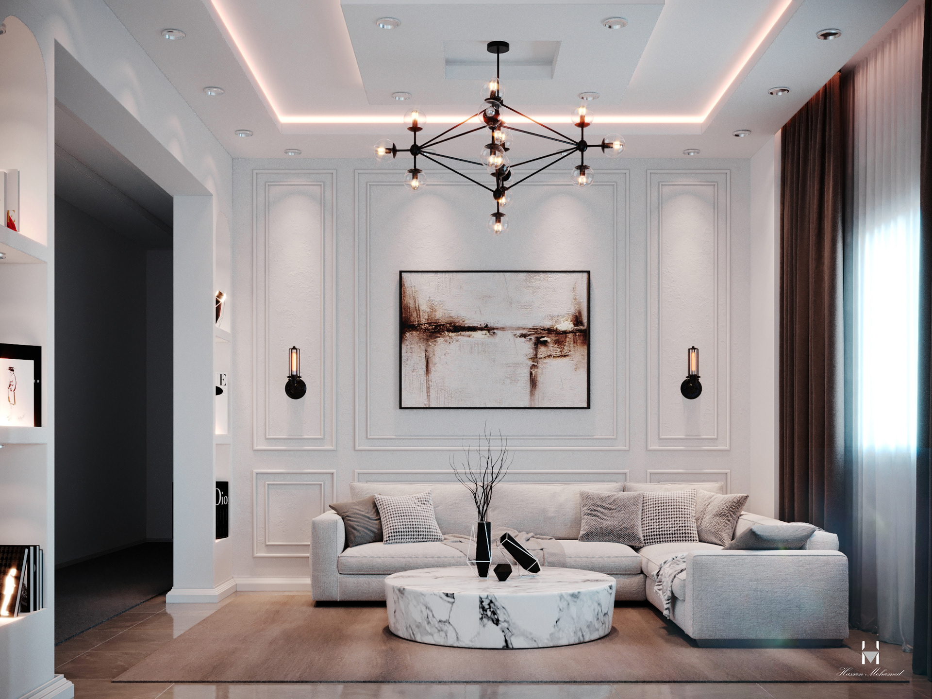 十月 客厅丨Egypt丨Hassan Mohamed-8