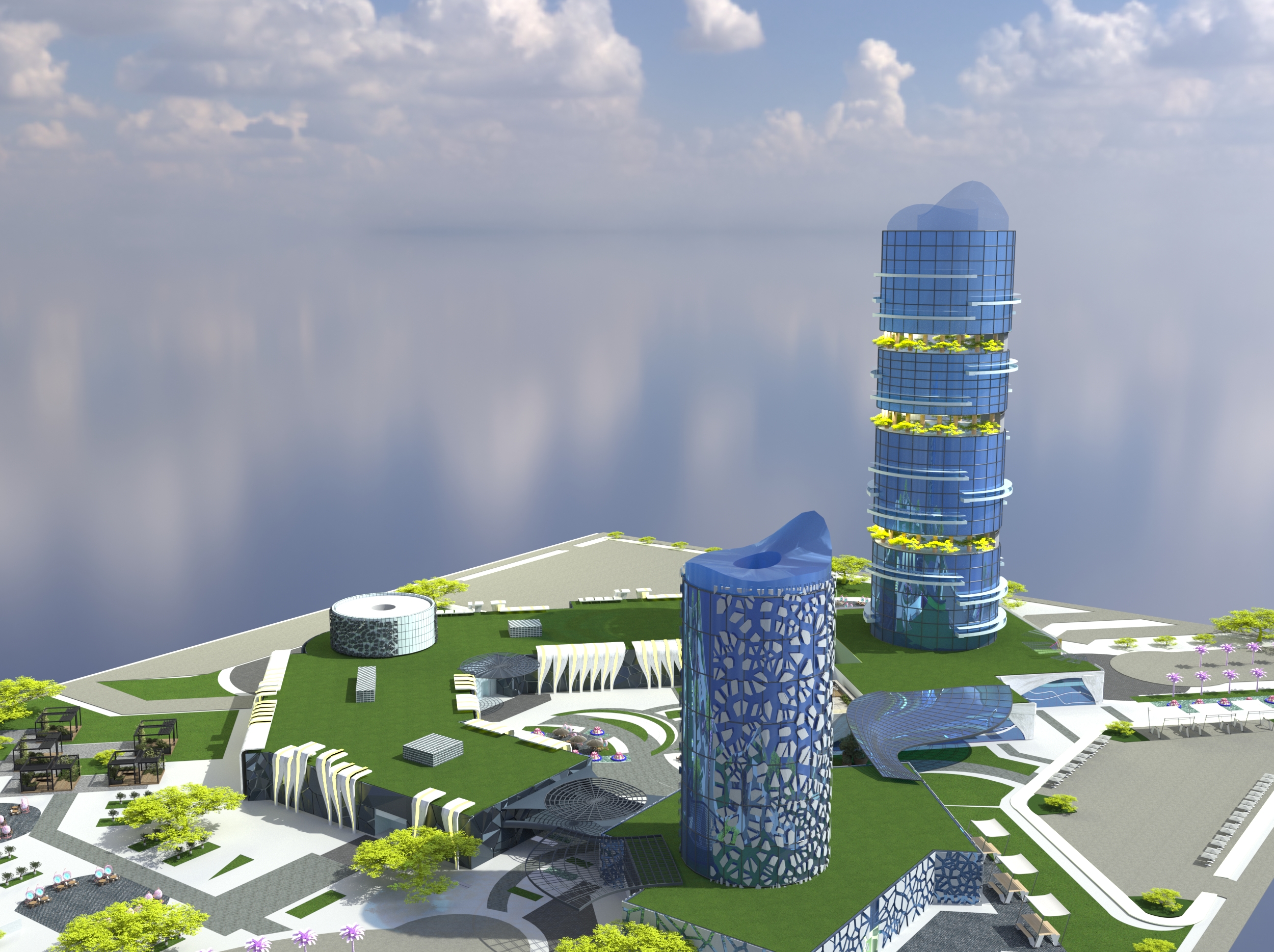 Mixed use tower ( Hotel , Commercial , Administrative )-5