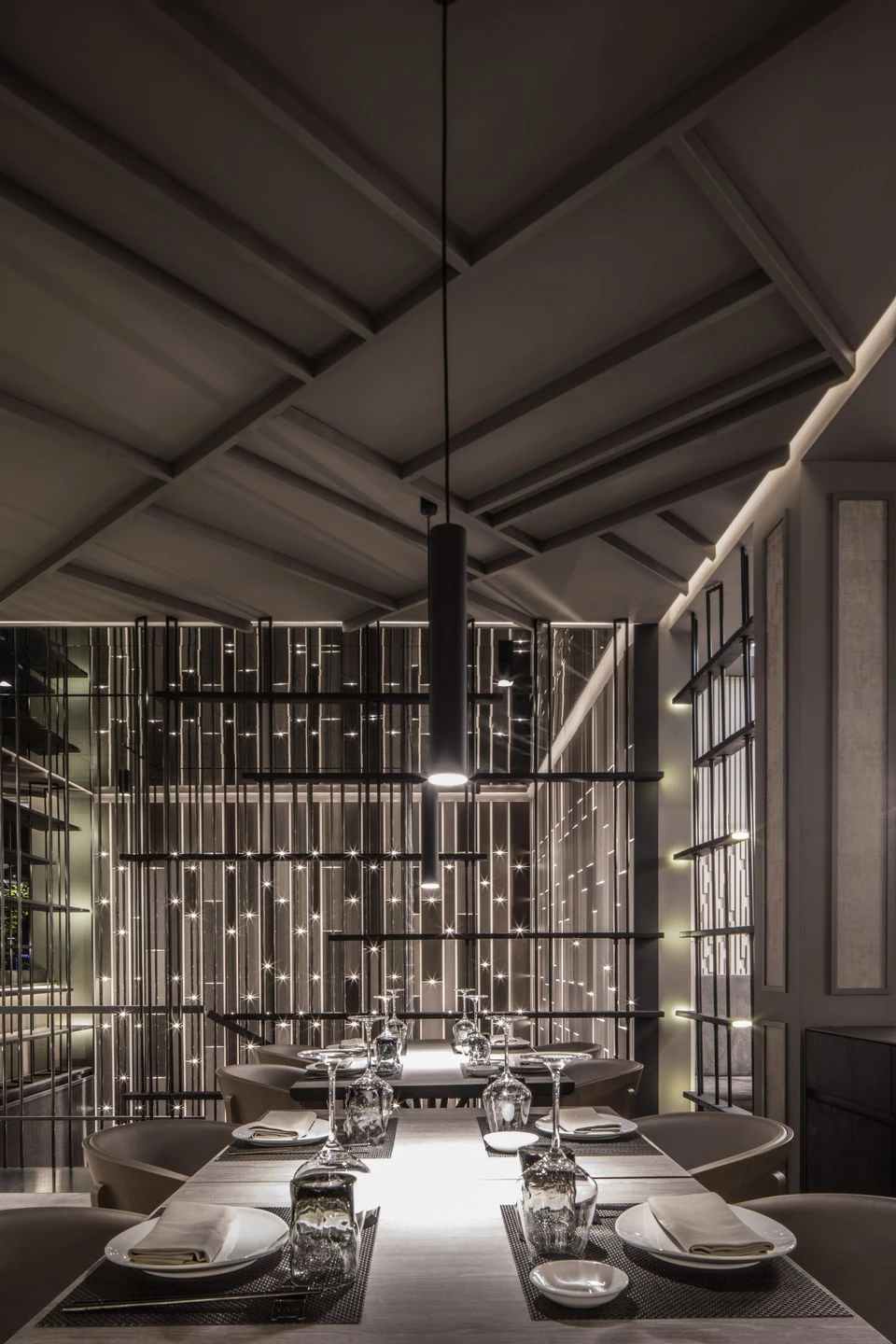 意大利餐厅 KISEN | 融合美食与优雅家居的现代空间-22