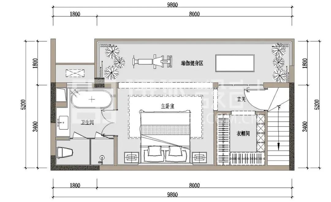 德阳文德·湖屿树洋房样板间丨中国德阳丨深圳市伊派室内设计有限公司-53