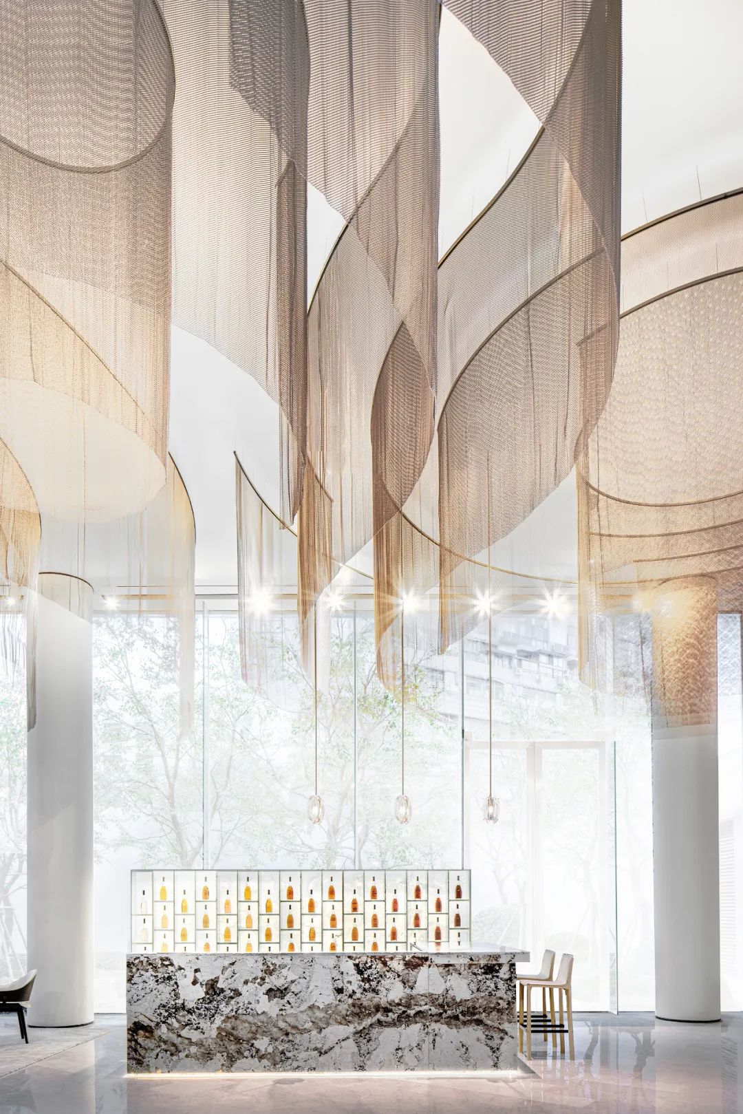 金地·39 峯销售中心 | 星云流动的现代空间-23