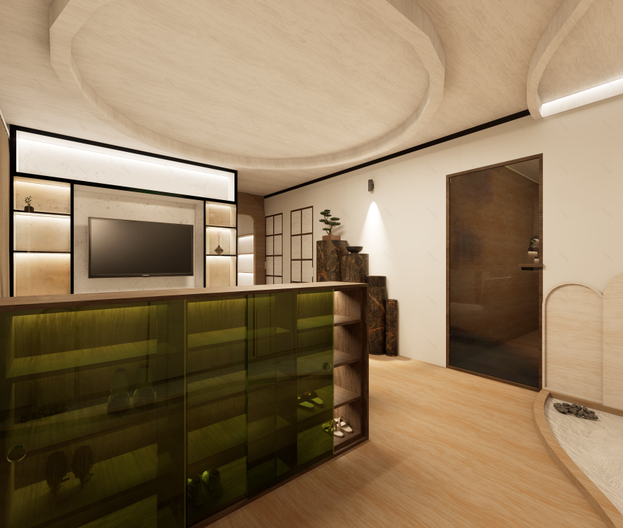 4 room HDB flat(禅意风格4房组屋)-1