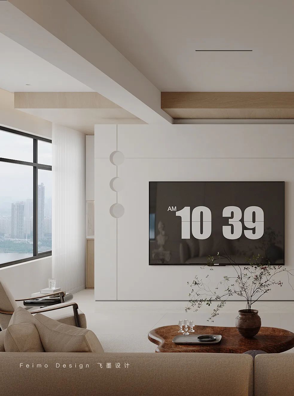 合肥141㎡现代中古风家居设计丨中国合肥丨飞墨设计组-30