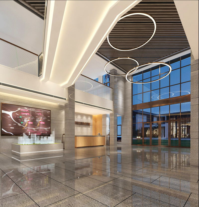 内蒙古奈曼旗腾格里溪集团综合楼室内设计-8