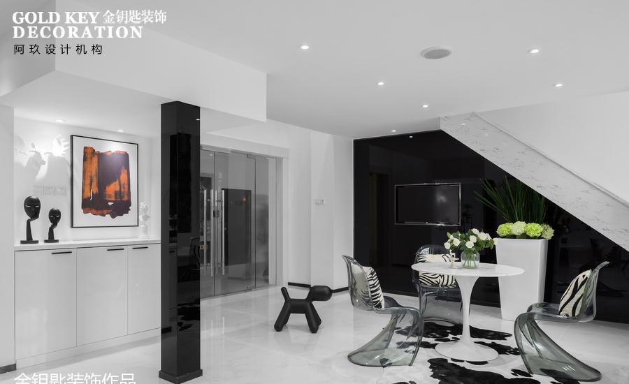 港龙尚层现代风设计 打造空灵空间-13