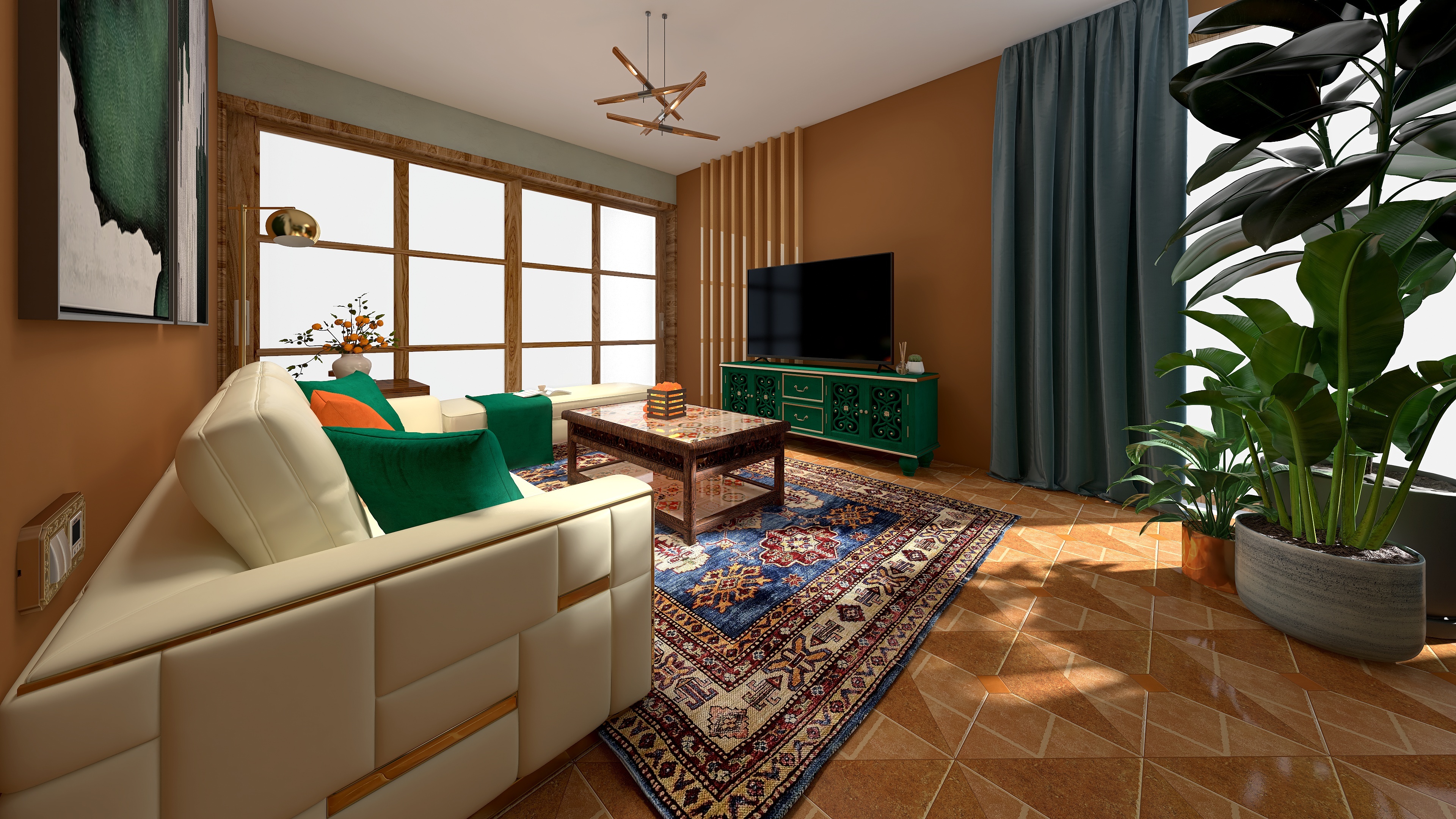 Coco（inspired）22sq·m 客厅设计-17